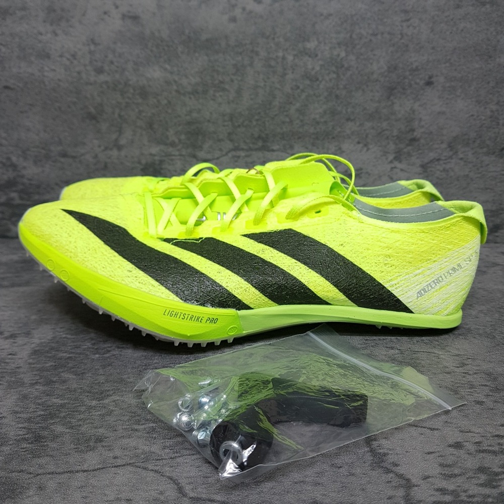 ADIDAS Adizero Prime SP 3 Track Spikes Mens 11 Strung Lucid Lemon Volt IH5800